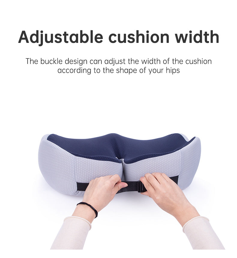 ComfortFlex™️- OrthoSoothe Memory Foam Seat Cushion