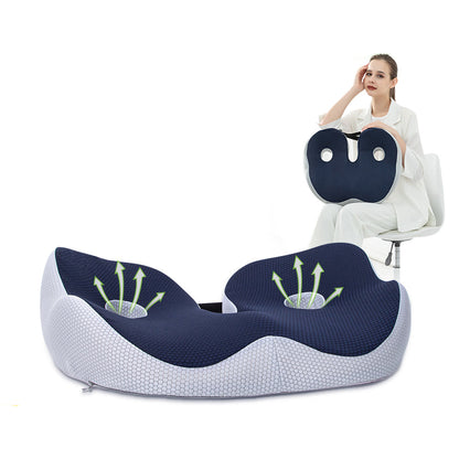 ComfortFlex™️- OrthoSoothe Memory Foam Seat Cushion