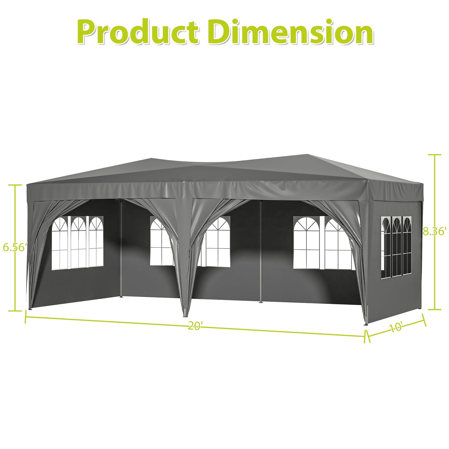 PopEase™️ Event Canopy - Gray