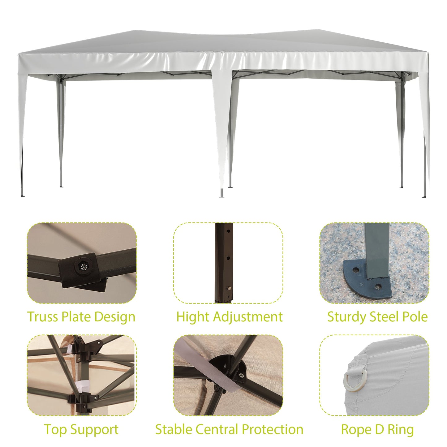 PopEase™️ Event Canopy - White